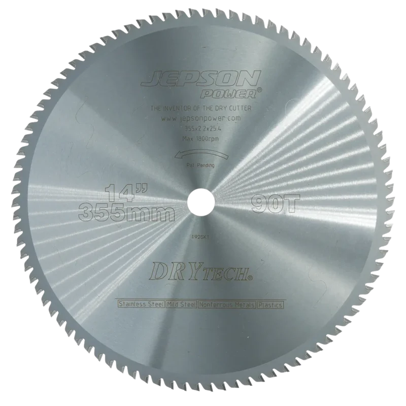 Jepson 600570 – Disco de Corte para Acero y Acero Inoxidable Ø 355 mm (14″) 90T - SKU 600570