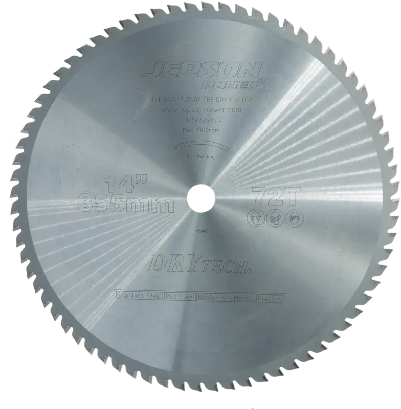 Jepson 600580 – Disco de Corte para Acero Inoxidable Ø 355 mm (14″) 72T - SKU 600580