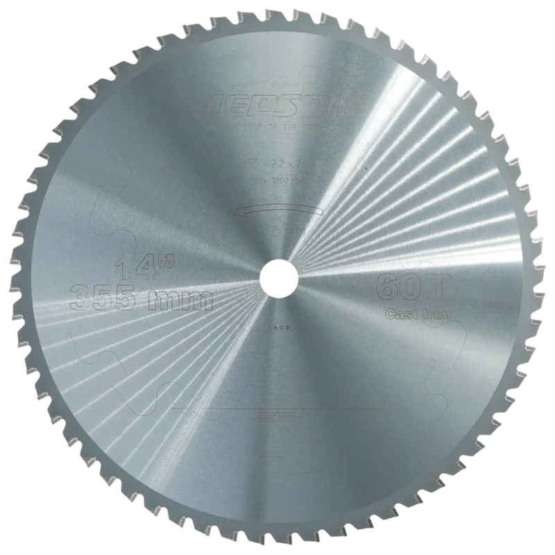 Jepson 600591 – Disco de Corte para Metal Ø 355 mm (14″) 60T - SKU 600591