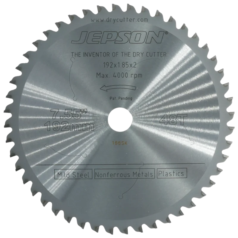 Jepson 719248 – Disco de Corte para Metal Ø 192 mm (7 5/8″) 48T - SKU 719248