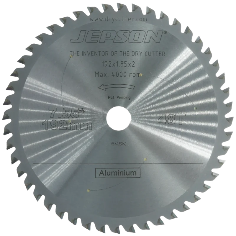 Jepson 719248A – Disco de Corte para Metal Ø 192 mm (7 5/8″) 48T - SKU 719248A