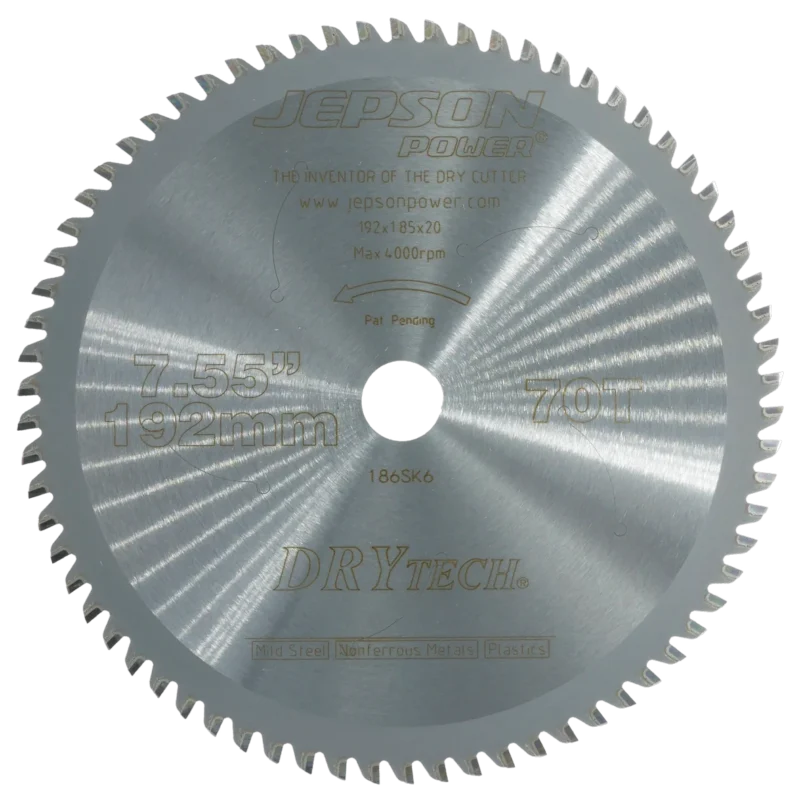 Jepson 719270 – Disco de Corte para Metal Ø 192 mm (7 5/8″) 70T - SKU 719270
