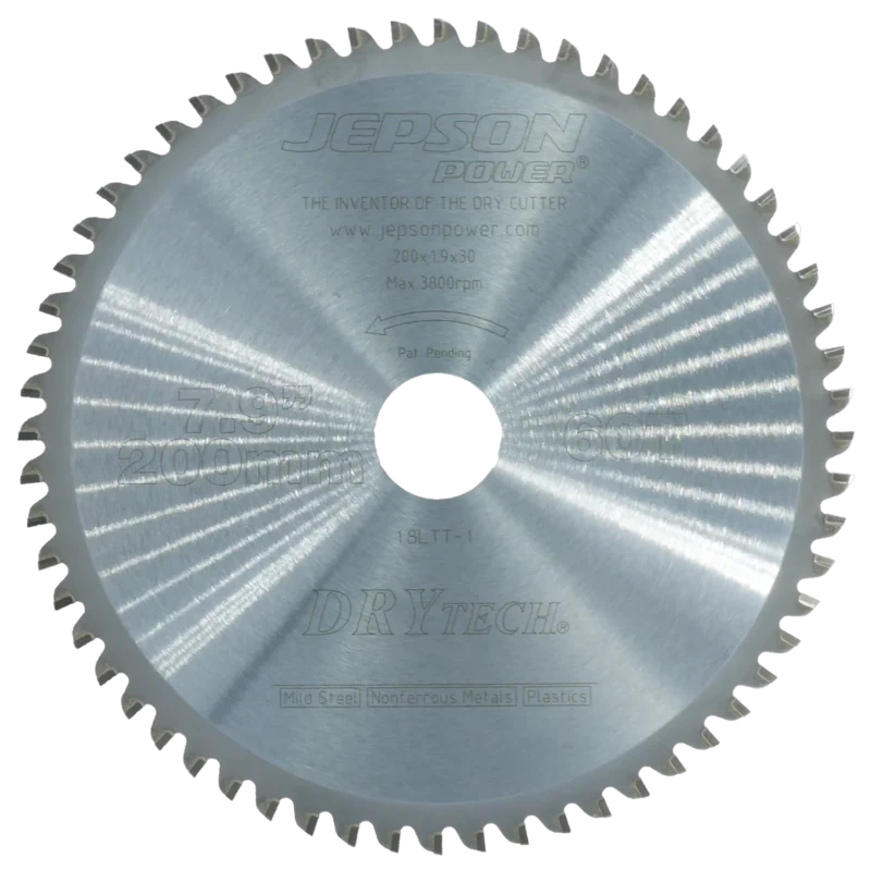 Jepson 72020060 – Disco de Corte para Metal Ø 200 mm (8″) 60T - SKU 72020060