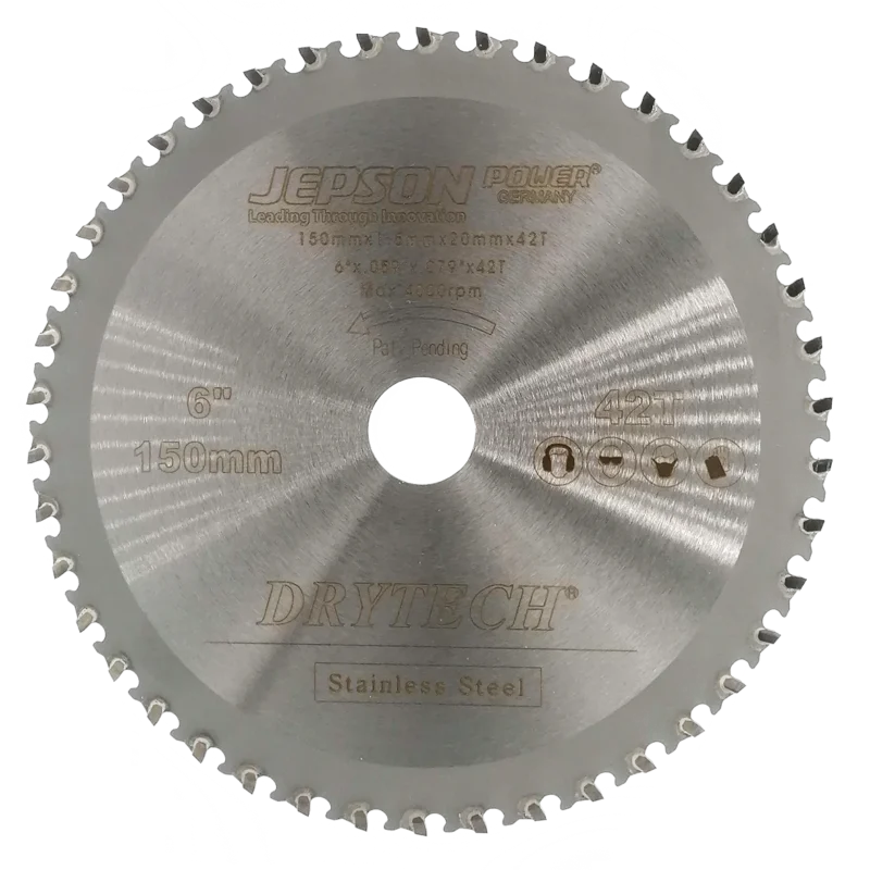 Jepson 72115042I – Disco de Corte para Acero Inoxidable Ø 150 mm (6″) 42T - SKU 72115042I