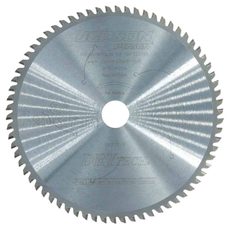 Jepson 72120070 – Disco de Corte para Metal Ø 203 mm (8″) 70T - SKU 72120070