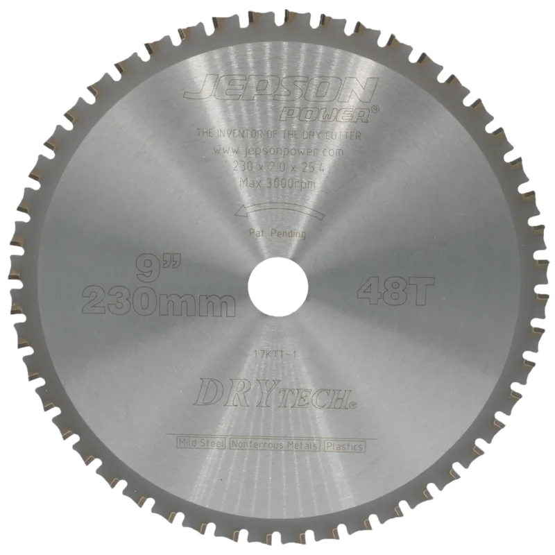 Jepson 72123048 – Disco de Corte para Metal Ø 230 mm (9″) 48T - SKU 72123048