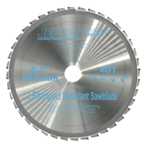Jepson 72216540M – Disco de Corte para Metal Ø 165 mm (6 1/2″) 40T LBS - SKU 72216540M