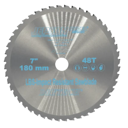 Jepson 72218048 – Disco de Corte para Metal Ø 180 mm (7″) 48T LBS - SKU 72218048