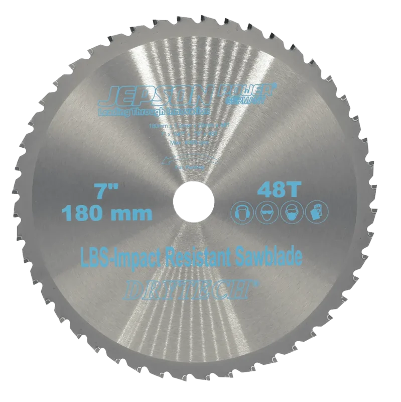 Jepson 72218048 – Disco de Corte para Metal Ø 180 mm (7″) 48T LBS - SKU 72218048
