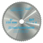 Jepson 72223060 – Disco de Corte para Metal Ø 230 mm (9″) 60T LBS - SKU 72223060