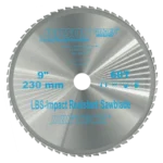 Jepson 72223060 – Disco de Corte para Metal Ø 230 mm (9″) 60T LBS - SKU 72223060